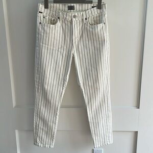 Citizens of Humanity Rocket Crop pinstripe in size 29.